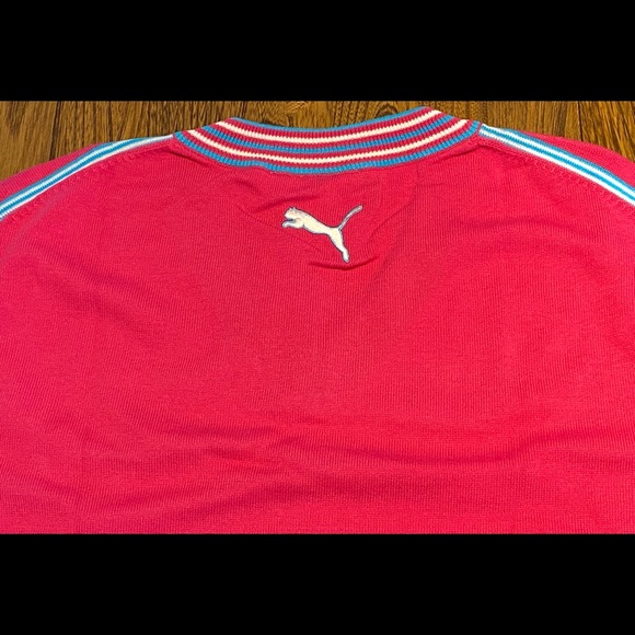 Puma Golf Pink Fusion Tour Issue Vest - Picture 5 of 6